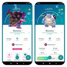 Pokemon Shiny Gigantamax Blastoise - Tr'ade 20k or P.T.C Pls read description 