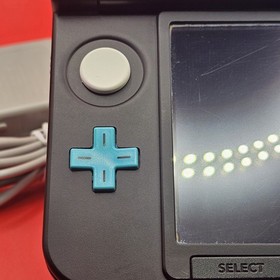 Nintendo 3DS XL/LL Handheld System Turquoise Blue Black W/ Charger stylus Tested