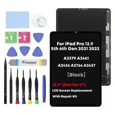 For iPad Pro 12.9 6th Gen A2436 A2437 A2764 LCD Display Touch Screen Replacement