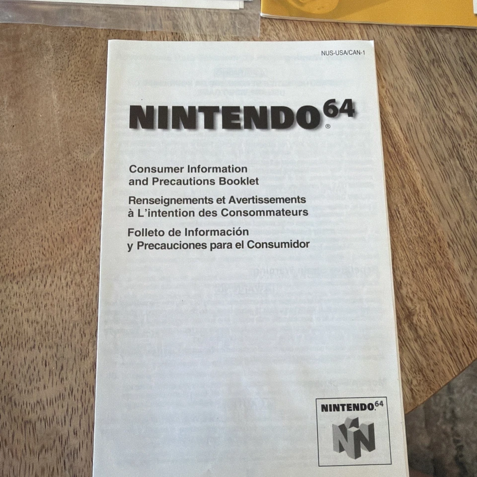 N64 Goldeneye 007 FULLY Complete In Box Nintendo CIB Tested Authentic CLEAN - Image 3 of 4