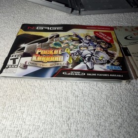SEGA Pocket Kingdom: Own the World N-Gage Complete  Excellent Condition Free Sh
