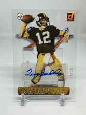 2022 Panini Clearly Donruss - Clearly Champions Terry Bradshaw #CC-13 Auto /10
