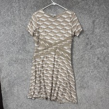 Dressbarn Fit & Flare Dress 10 Coastal Grandmacore Minimalism Chic Office Siren