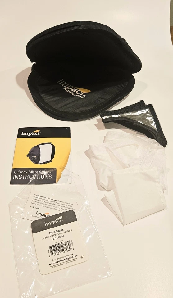 Impact Quickbox Micro On-Camera Softbox — 第 2/4 张图片