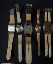 watches x 5 (no batteries) includes Paris Hilton/Ingersoll/reflex /new look/sole