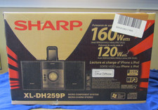 SHARP XL-DH259P Micro Component System CD USB...