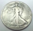 1929 D * SILVER WALKING LIBERTY HALF DOLLAR * As Seen *USA Only Please FREE SHIP