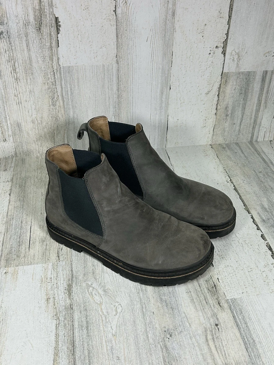 Birkenstock women’s Chukka Chelsea Boots in Dark Gray and Black size 37 Birkenstock  main image 4