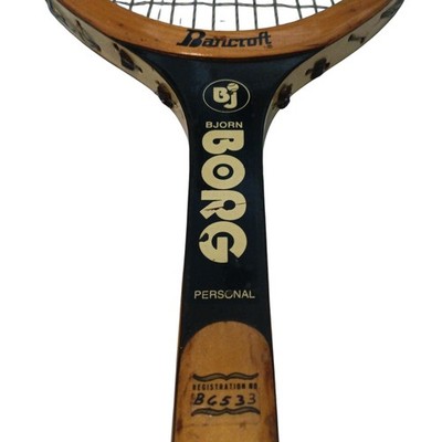Vintage Bancroft Bjorn Borg “personal” Tournament Play Tennis