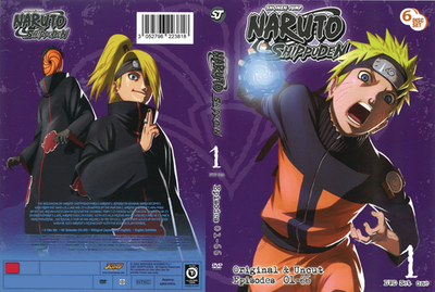 ANIME, NARUTO SHIPPUDEN, FULL SERIES, 46 DVD, ENG/AUDIO, 8 BOX