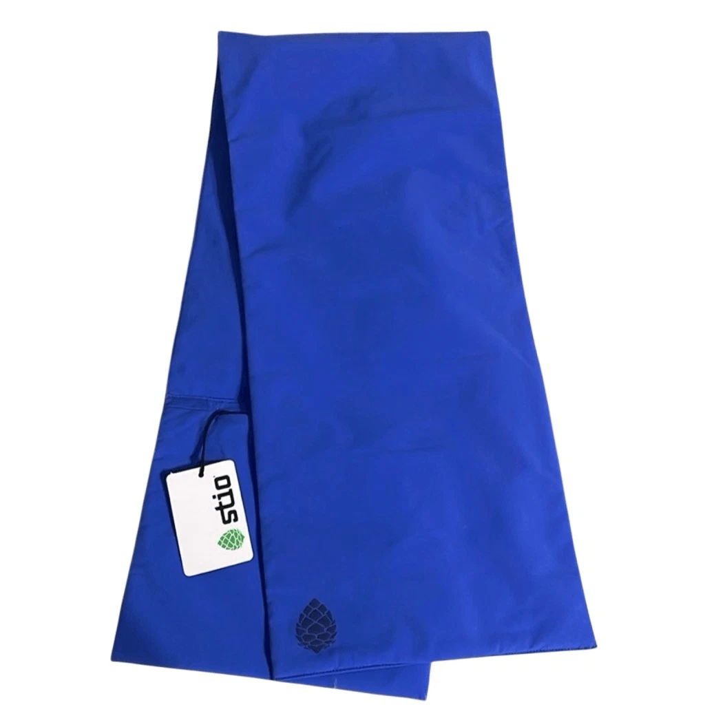 Stio Fernos Insulated Scarf Cobalt Blue Lightweight Outdoor Performance Gear