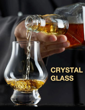 Whiskey Glasses Set of 4, Tequila Glasses, Scotch Glasses, Bourbon Glasses New