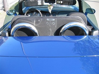 AIRAX Fiat Barchetta Bj.1995 2005 Windschott in schwarz