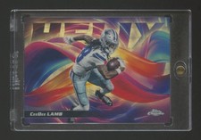 2025 Topps Chrome Ceedee Lamb HELIX 1/1 SUPERFRACTOR  SSP  CASE HIT COWBOYS RARE