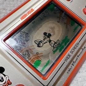 Nintendo Game & Watch Mickey Mouse Egg MC-25 Tested Working Disney Handheld Used