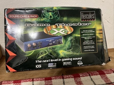 Hercules Game Theater XP Decoder Sound Card 7.1 For DVD Games Music MP3 - Used