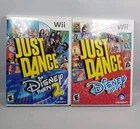 (2) Just Dance: Disney Party 1 & 2 (Nintendo Wii, 2012)