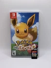 CIB Pokemon Lets Go Eevee - Nintendo Switch
