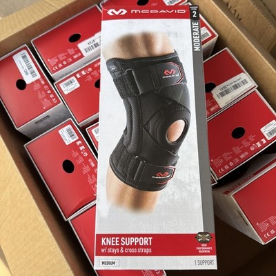 Mcdavid Level 2 Knee support stays & cross straps size medium 14-15  