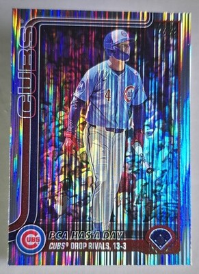 2025 Topps Update Pete Crow-Armstrong #US164 Tinsel Foil SP