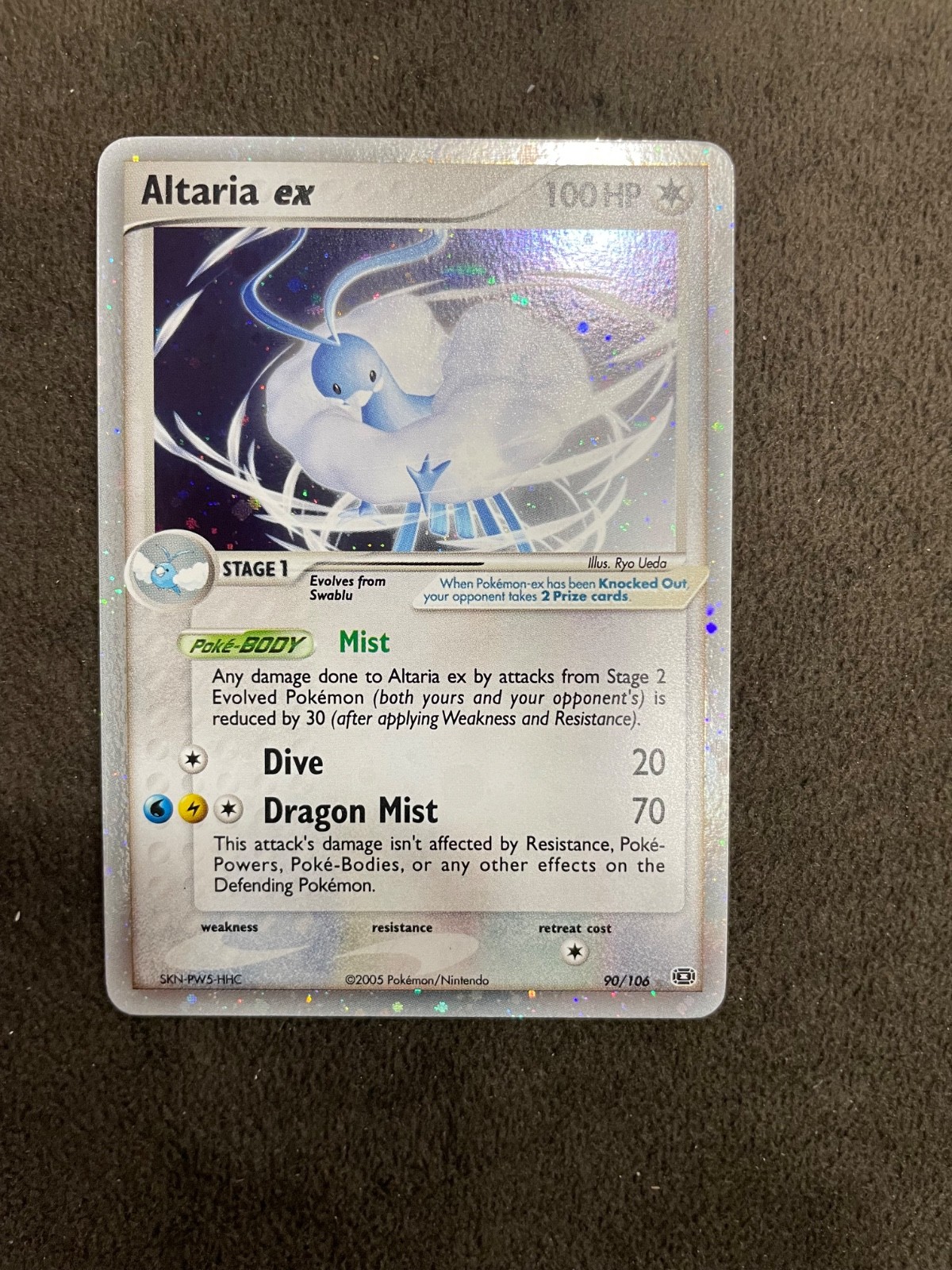Altaria ex 90/106 ex Emerald Holo UR NM