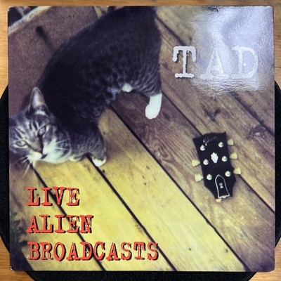 Tad    Live Alien Broadcasts | Red LP | 1995 | Futurist 11065-1 | US | VG+