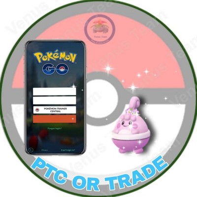 Pokémon Go   Shiny Happiny Flower Crown   PTC 80K OR 1Mil Dust