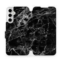 HandyhüLle Mit Klappe FüR Galaxy A16 5G Mobiwear Case Flip Cover Etui Schwarz
