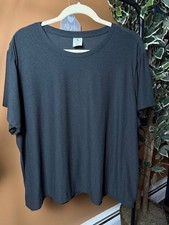 Athletics Works ButterCoar Charcoal Crewneck T-Shirt 3XL Recycled Polyester