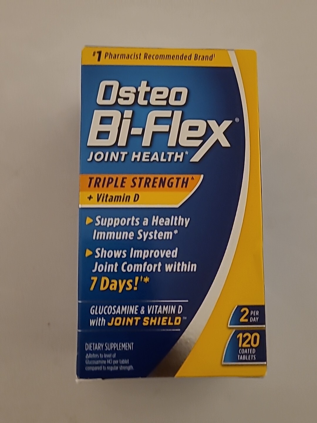 Osteo BiFlex Triple Strength + Vitamin D 120 Coated Tablets Expiration