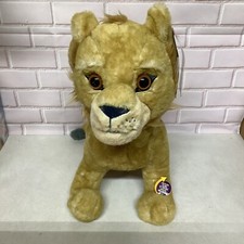 Disney The Lion King Simba Talking Plush Stuffed Animal 14 Working CLEAN