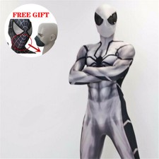 Future Foundation Spider-man Costume Spiderman Cosplay Zentai Suit Halloween A