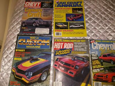 VERSCHIEDENE US MAGAZINE AUS DER ZEIT DRAG RACING - AUFBEREITUNG - CUSTOM