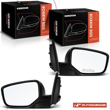 A-premium Pair Power Mirror W Manual Folding For Honda Accord 2008-2012 L4 2.4l