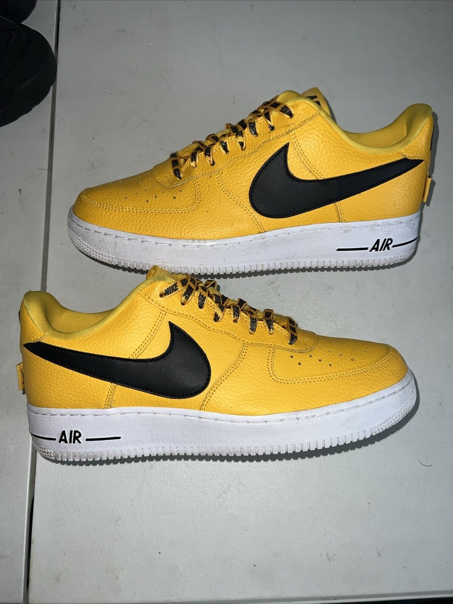 nike air force 1 low nba pack yellow amarillo