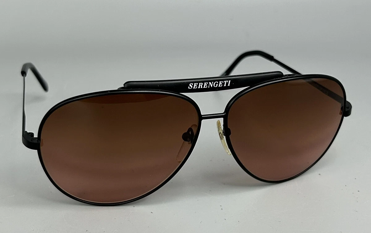 Corning Optics Serengeti Drivers Sunglasses Aviators DR 5372V Black Copper