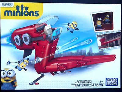 Mega Bloks Minions Super Villain Jet - Neu
