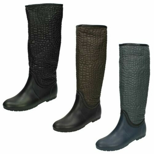 ladies crocodile boots