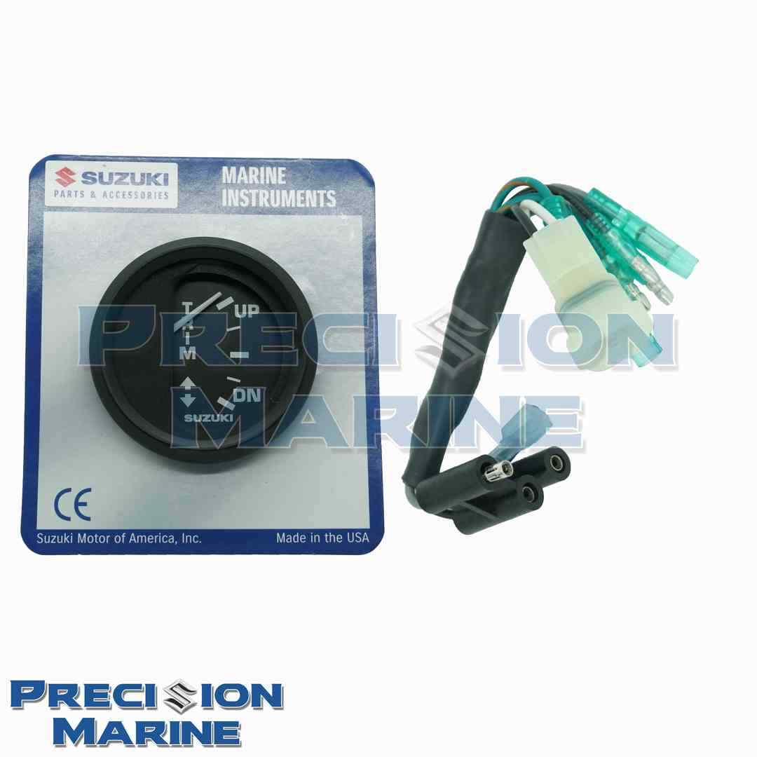 Suzuki Outboard Parts 2" Black Trim Gauge 990C080005 eBay