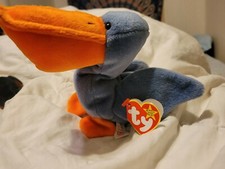  Scoop TY Beanie Baby WITH TAG ERRORS ! MINT! RETIRED !!! FrEE SHIPPING!!!!