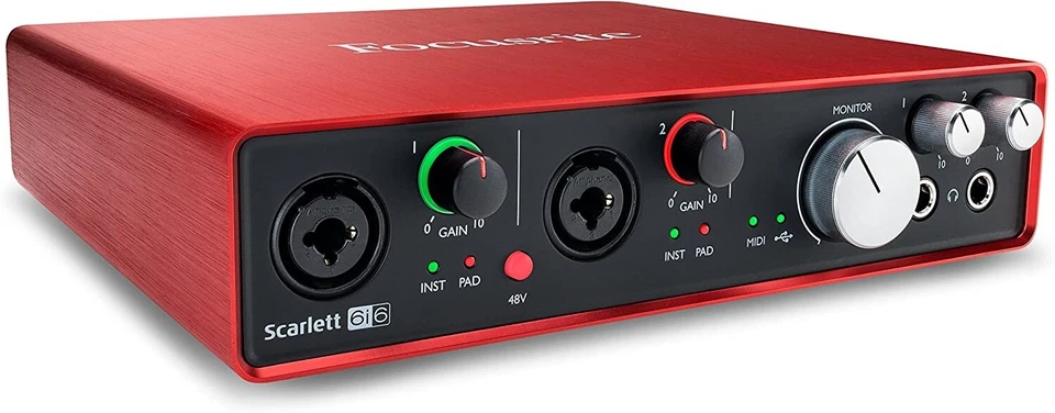 Scarlett Focusrite 6i6 2nda Generazione - Immagine 2 di 4