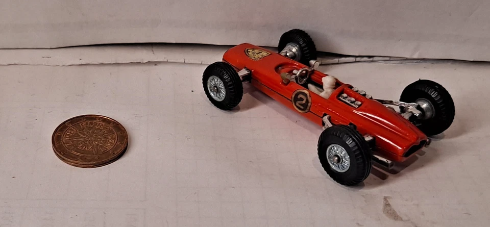 2374. POLITOYS PENNY 1/66 N.0/4 FERRARI F.1 - Immagine 3 di 4