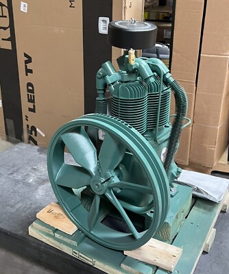 CHAMPION R2-30A-P01 Air Compressor Pump Splash Lubricated 2 Stage 5 hp 9.7/17.3