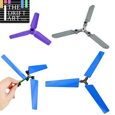 Fan Propeller 3 Blade Windmill Aircraft 15790 for Lego Kit Building Block Set