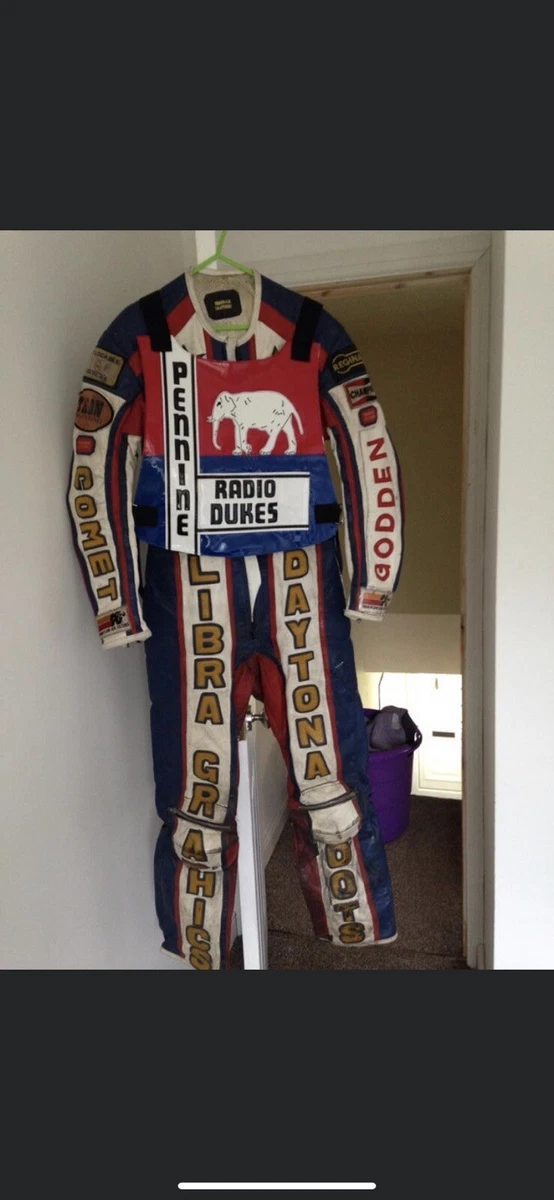 speedway leathers Kenny Carter World Final 1983 Worn Original