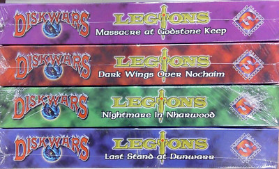 DISKWARS: LEGIONS SET OF 4  (FFG DW 18-21)