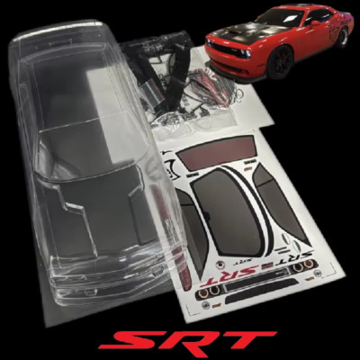 RC 1/10 SRT Challenger Hellcat Body Shell 190mm 260mm for Drift MST HSP