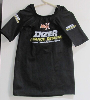 Inzer Rage X Bench Shirt 44 Black w/H.D. Collar & 1'' Scoop Neck Options (NEW)