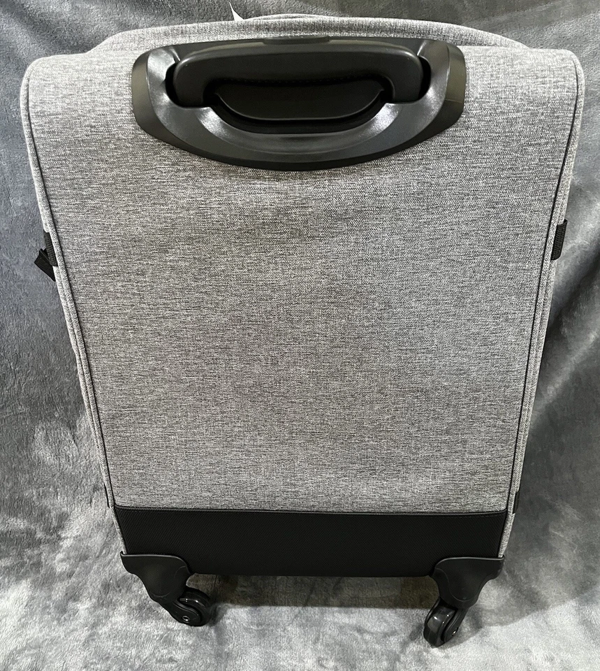 Eastpak Transit'R 4 S Sunday Grey Four-Wheeled Carry-On Case NWT Travel Bag Foto 3 de 4