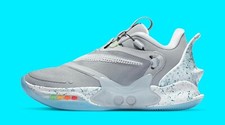 Nike Adapt 2.0 Air Mag taglia 8.5. Ritorno al futuro. Grigio. Caricabatteria EU CV2441-003 